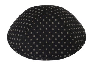Picture of iKippah Smoke Squares Black Size 3